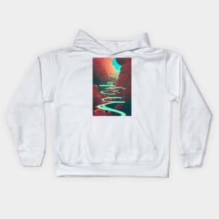 Ethereal Walkway Kids Hoodie